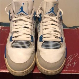 Air Jordan 4 Military Blue 2012 Size 10